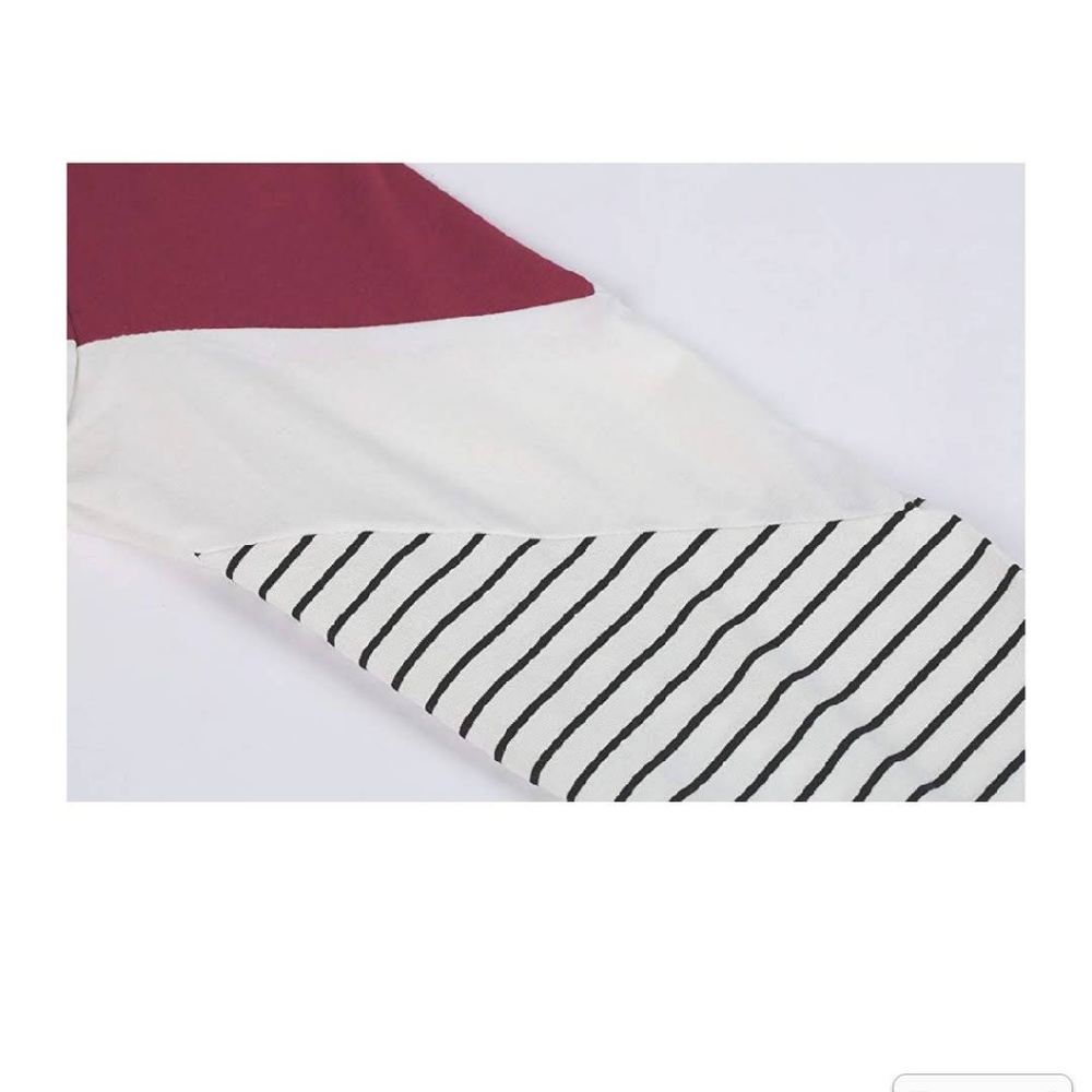 SYBIL Chevron Stripe Long Sleeve Top - Picture 5 of 8
